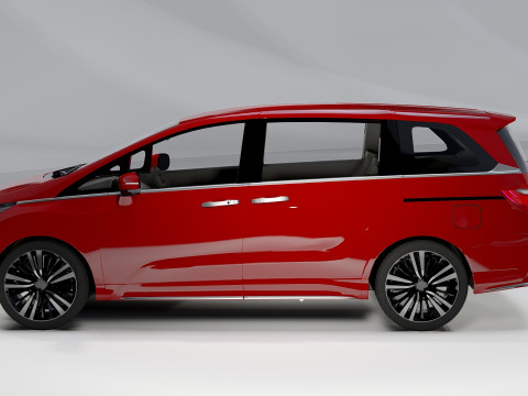 Honda Odyssey 2018 3Dモデル