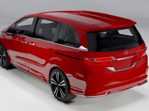 Honda Odyssey 2018 3Dモデル