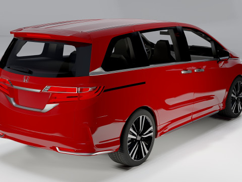 Honda Odyssey 2018 3Dモデル