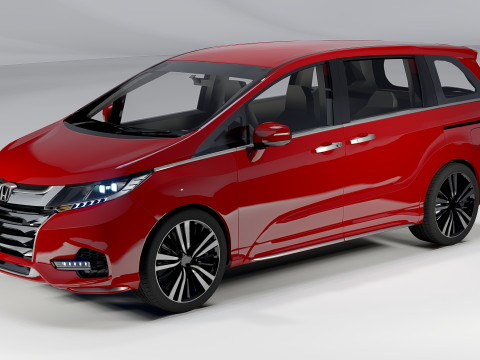 Honda Odyssey 2018 3Dモデル
