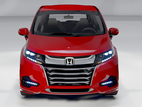 Honda Odyssey 2018 3Dモデル