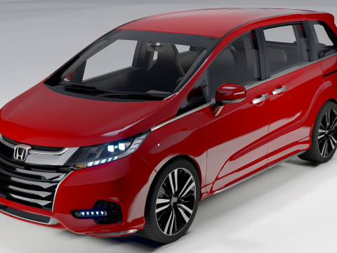 Honda Odyssey 2018 3Dモデル