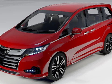 Honda Odyssey 2018 3D Model