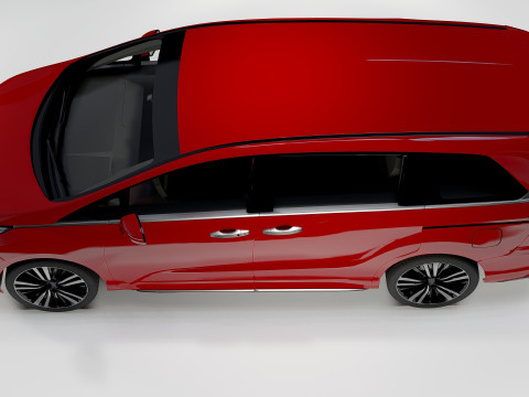 Honda Odyssey 2018 3Dモデル