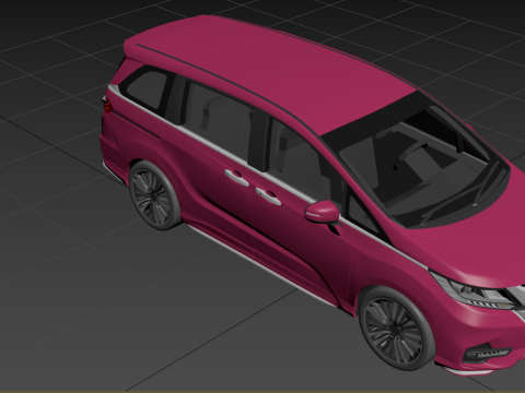 Honda Odyssey 2018 3Dモデル