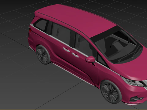 Honda Odyssey 2018 3D Model