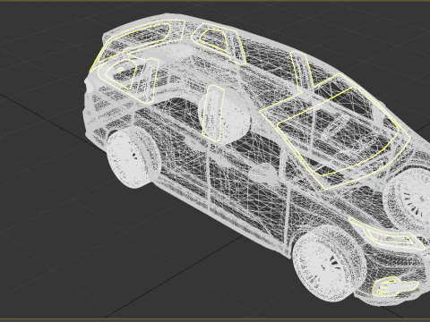 Honda Odyssey 2018 3D Model