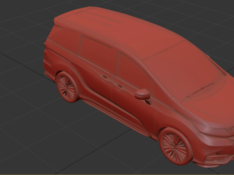 Honda Odyssey 2018 3Dモデル