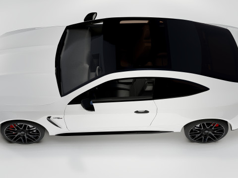 Mercedes-Benz CLE53 AMG Coupe 3D Модель