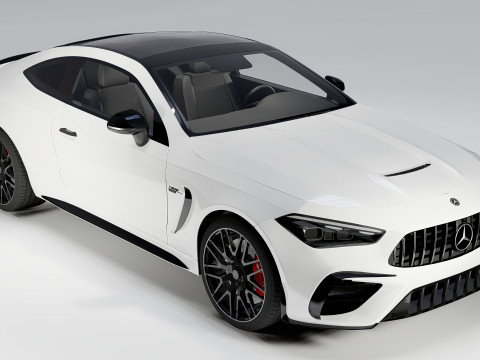 Mercedes-Benz CLE53 AMG Coupe 3D Модель