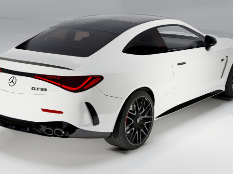 Mercedes-Benz CLE53 AMG Coupe 3D Модель