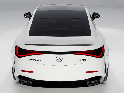 Mercedes-Benz CLE53 AMG Coupe 3D Модель