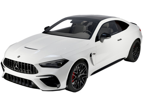 Mercedes-Benz CLE53 AMG Coupe 3D Model