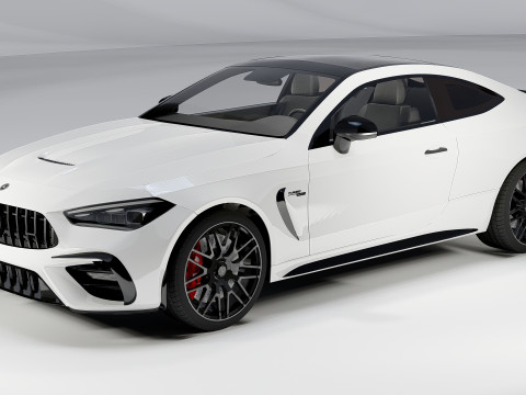 Mercedes-Benz CLE53 AMG Coupe 3D Модель
