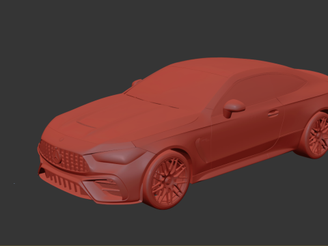 Mercedes-Benz CLE53 AMG Coupe 3D Модель
