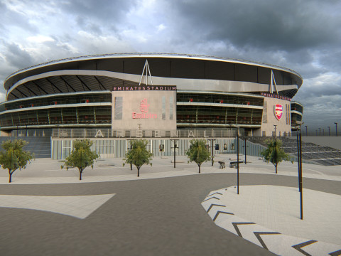 Arsenal Emirates Stadium 3D Model