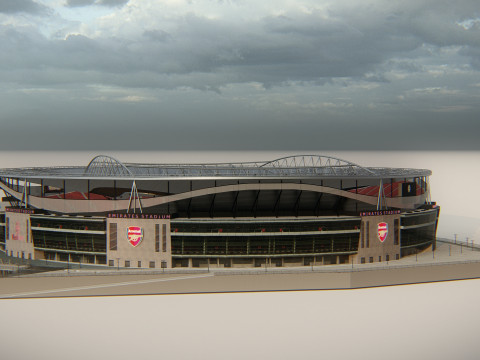 Arsenal Emirates Stadium 3D Model