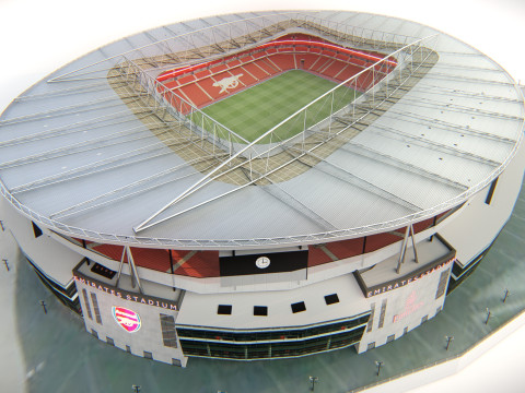 Arsenal Emirates Stadium 3D Model