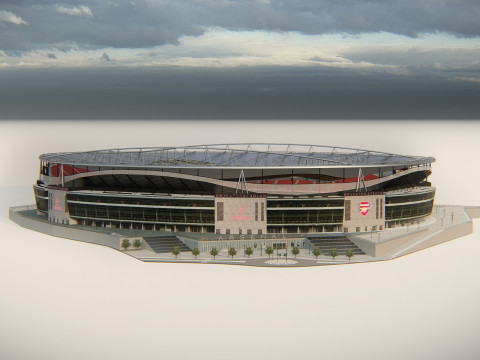 Arsenal Emirates Stadium 3D Model