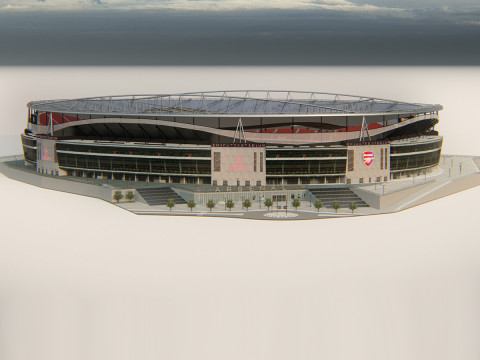 Arsenal Emirates Stadium 3D Model