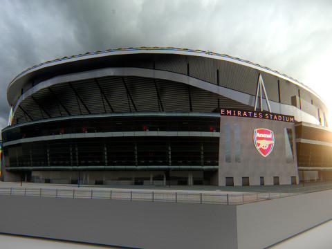 Arsenal Emirates Stadium 3D Model