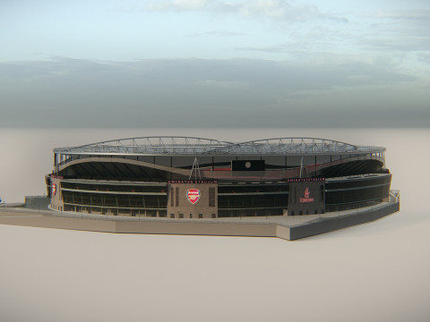 Arsenal Emirates Stadium 3D Model
