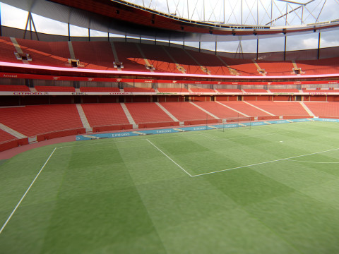 Arsenal Emirates Stadium 3D Model