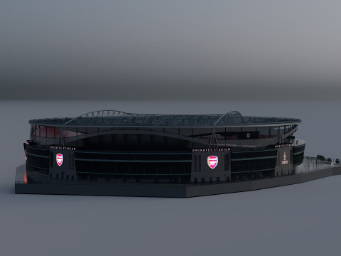 Arsenal Emirates Stadium 3D Model