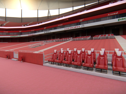 Arsenal Emirates Stadium 3D Model