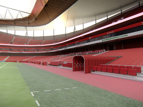 Arsenal Emirates Stadium 3D Model