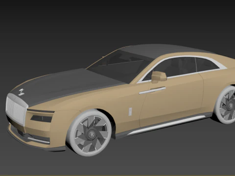 Roll s Roy ce Spectre 3D Model