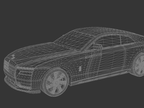 Roll s Roy ce Spectre Model 3D