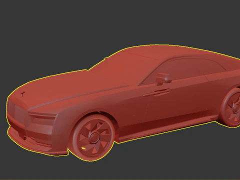 Roll s Roy ce Spectre 3D Model