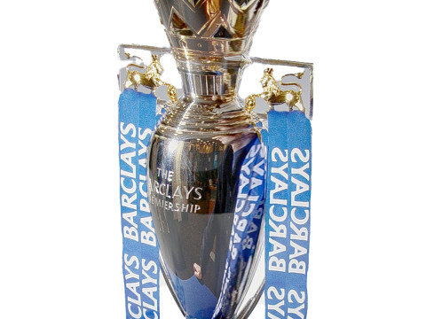 English Premier League Trophy 3D Model