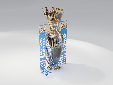 English Premier League Trophy Modello 3D