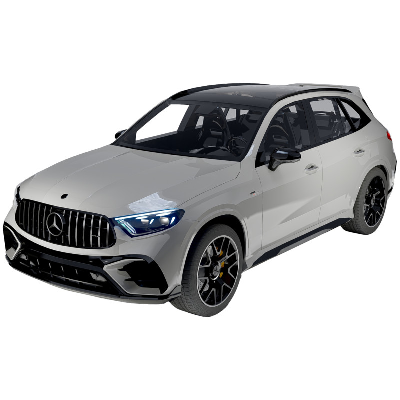 Mercedes-Benz GLC 63 S AMG E Performance 2024 Modelo 3D .c4d .max .obj .3ds .fbx .stl .blend