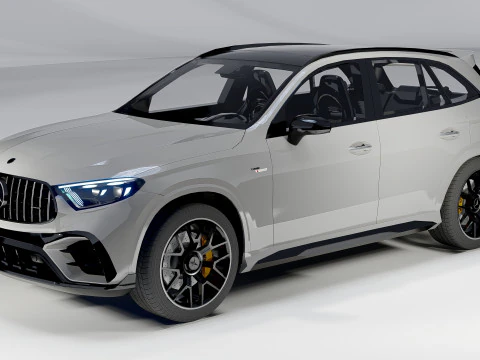 Mercedes-Benz GLC 63 S AMG E Performance 2024 3D Model