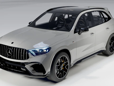 Mercedes-Benz GLC 63 S AMG E Performance 2024 3D Model
