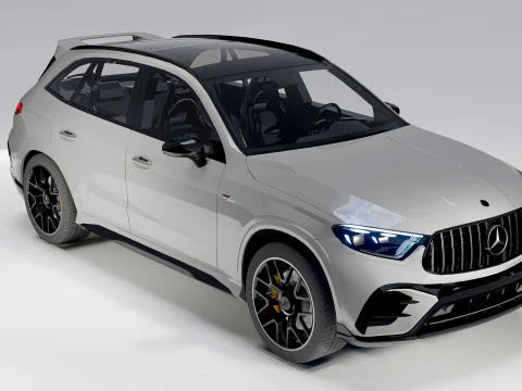 Mercedes-Benz GLC 63 S AMG E Performance 2024 3D Model