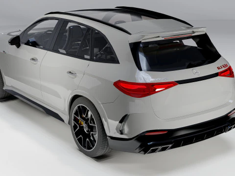 Mercedes-Benz GLC 63 S AMG E Performance 2024 3D Model