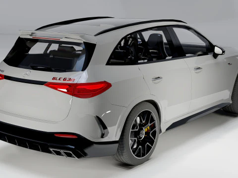 Mercedes-Benz GLC 63 S AMG E Performance 2024 3D Model