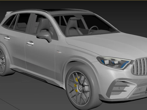 Mercedes-Benz GLC 63 S AMG E Performance 2024 3D Model