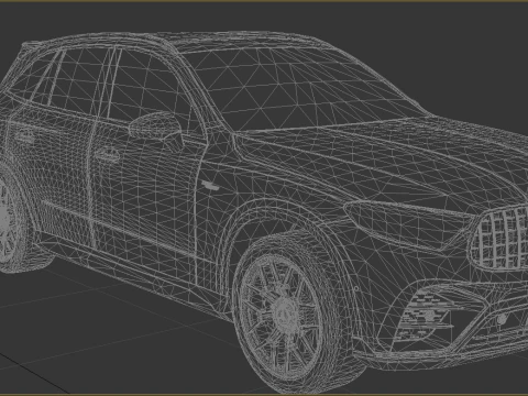 Mercedes-Benz GLC 63 S AMG E Performance 2024 3D Model