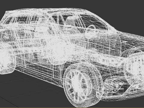 Mercedes-Benz GLC 63 S AMG E Performance 2024 3D Model
