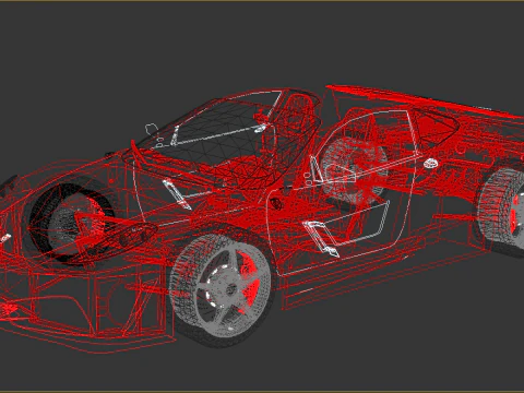 Ferrari Scuderia 3D Model