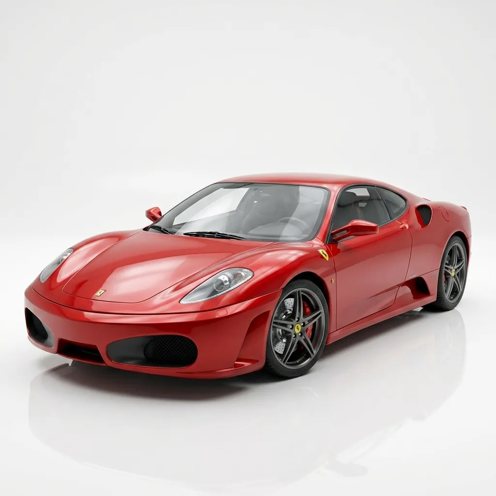 Ferrari Scuderia 3D Model .c4d .max .obj .3ds .fbx .stl .blend 