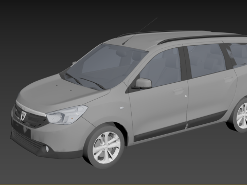 Dacia Lodgy 3D Model
