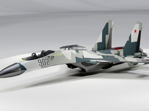 Sukhoi Su-35 3D 模型
