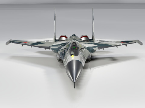 Sukhoi Su-35 3D 模型
