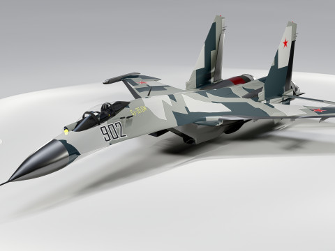 Sukhoi Su-35 3D 模型